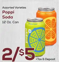 DeCicco & Sons Poppi Soda offer