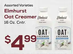 DeCicco & Sons Elmhurst Oat Creamer offer