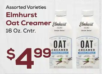 DeCicco & Sons Elmhurst Oat Creamer offer