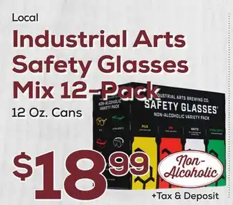 DeCicco & Sons Industrial Arts Safety Glasses Mix 12-Pack offer
