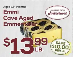 DeCicco & Sons Emmi Cave Aged Emmentaler offer