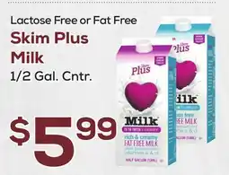 DeCicco & Sons Skim Plus Milk offer
