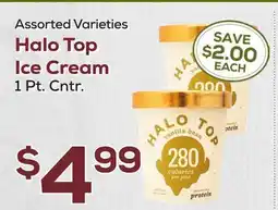 DeCicco & Sons Halo Top Ice Cream offer