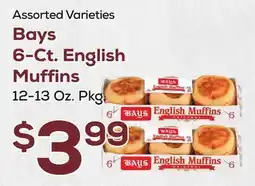DeCicco & Sons Bays 6-Ct. English Muffins offer
