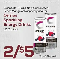 DeCicco & Sons Celsius Sparkling Energy Drinks offer