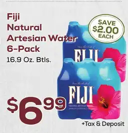 DeCicco & Sons Fiji Natural Artesian Water 6-Pack offer