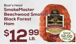 DeCicco & Sons Boar's Head SmokeMaster Beechwood Smoked Black Forest Ham offer