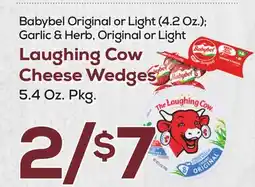 DeCicco & Sons Laughing Cow Cheese Wedges 5.4 Oz. Pkg offer