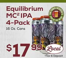 DeCicco & Sons Equilibrium MC² IPA 4-Pack offer