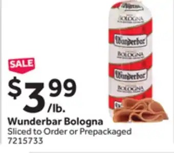Stop&Shop Wunderbar Bologna offer