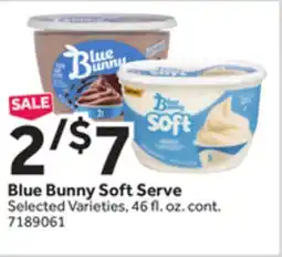 Stop&Shop Blue Bunny Soft Serve offer
