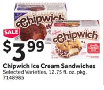 Stop&Shop Chipwich Ice Cream Sandwiches offer