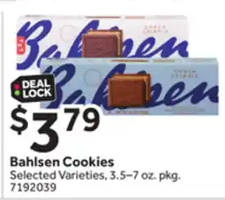 Stop&Shop Bahlsen Cookies offer