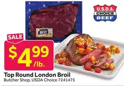 Stop&Shop Top Round London Broil offer