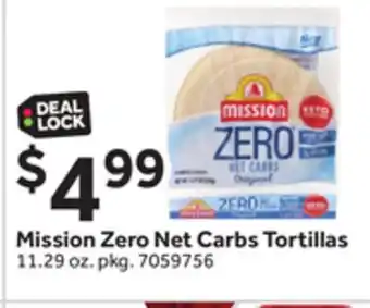 Stop&Shop Mission Zero Net Carbs Tortillas offer