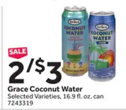 Stop&Shop Grace Coconut Water offer