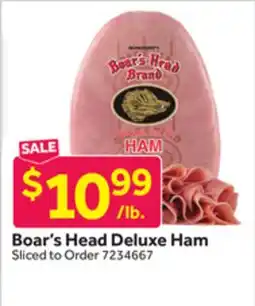 Stop&Shop Boar's Head Deluxe Ham offer