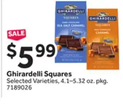 Stop&Shop Ghirardelli Squares offer