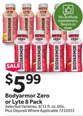 Stop&Shop Bodyarmor Zero or Lyte 8 Pack offer
