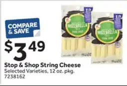 Stop&Shop Stop & Shop String Cheese offer