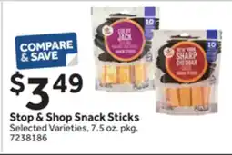 Stop&Shop Stop & Shop Snack Sticks offer