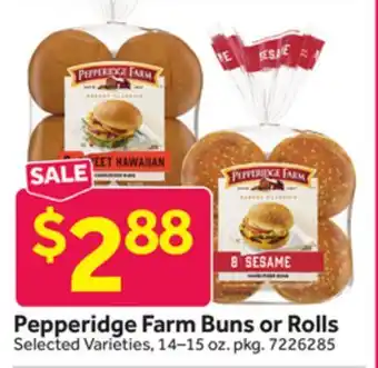 Stop&Shop Pepperidge Farm Buns or Rolls offer