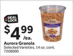 Stop&Shop Aurora Granola offer