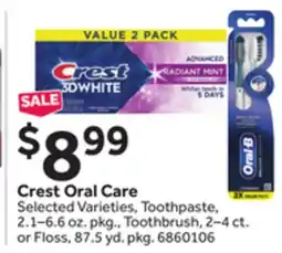 Stop&Shop Crest Oral Care offer