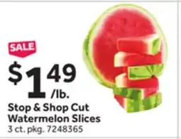 Stop&Shop Stop & Shop Cut Watermelon Slices offer
