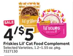 Stop&Shop Friskies Lil' Cat Food Complement offer