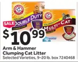 Stop&Shop Arm & Hammer Clumping Cat Litter offer
