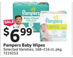 Stop&Shop Pampers Baby Wipes offer