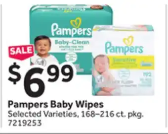 Stop&Shop Pampers Baby Wipes offer