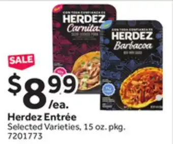 Stop&Shop Herdez Entrée offer