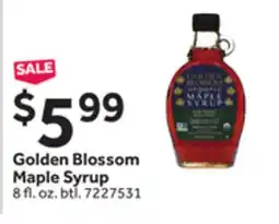 Stop&Shop Golden Blossom Maple Syrup offer