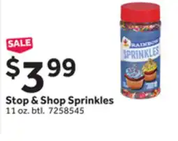 Stop&Shop Stop & Shop Sprinkles offer