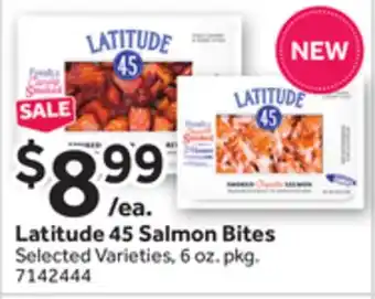 Stop&Shop Latitude 45 Salmon Bites offer
