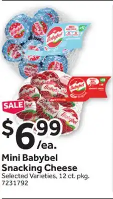 Stop&Shop Mini Babybel Snacking Cheese offer