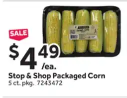 Stop&Shop Stop & Shop Packaged Corn offer