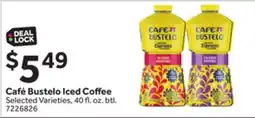 Stop&Shop Café Bustelo Iced Coffee offer