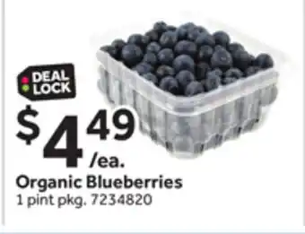 Stop&Shop Organic Blueberries offer