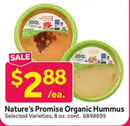 Stop&Shop Nature's Promise Organic Hummus offer