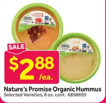 Stop&Shop Nature's Promise Organic Hummus offer