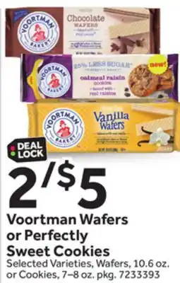 Stop&Shop Voortman Wafers or Perfectly Sweet Cookies offer