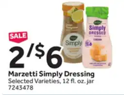 Stop&Shop Marzetti Simply Dressing offer