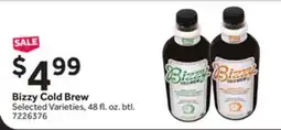 Stop&Shop Bizzy Cold Brew offer