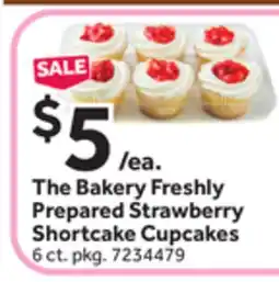 Stop&Shop The Bakery Freshly Prepared Strawberry Shortcake Cupcakes offer