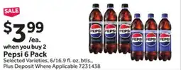 Stop&Shop Pepsi 6 Pack offer