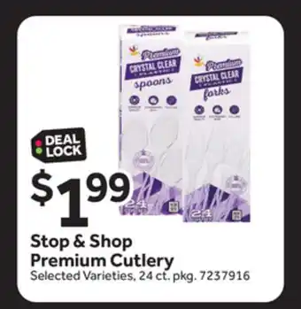 Stop&Shop Stop & Shop Premium Cutlery offer