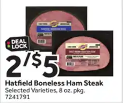 Stop&Shop Hatfield Boneless Ham Steak offer